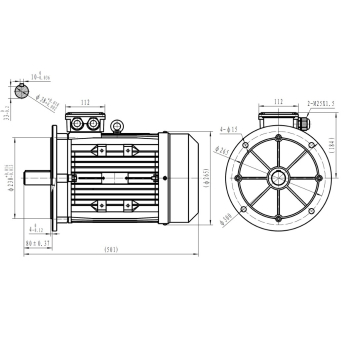 Silnik elektryczny 15,0kW 2800 obr/min. 132B14
